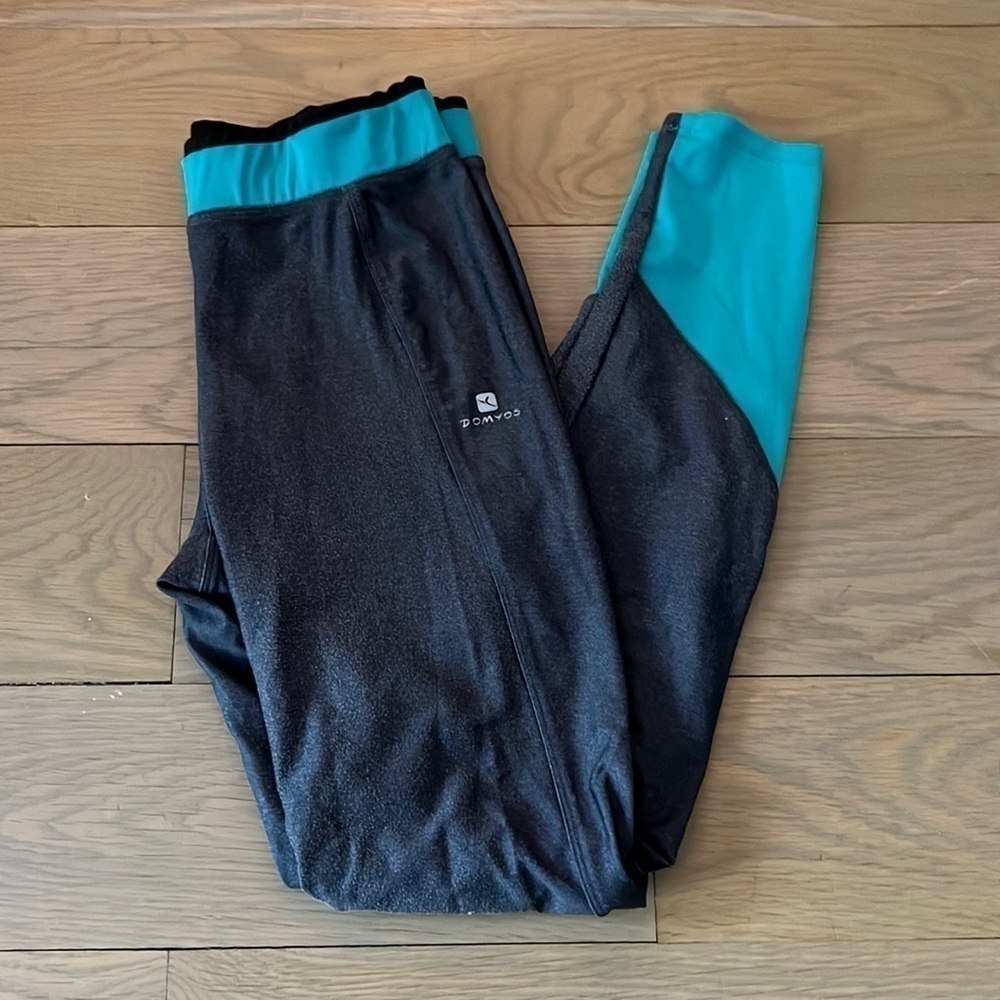 Domyos Gray/Blue Leggings